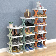 Vertical Shoe Rack Multi-Tiered 5 Layer