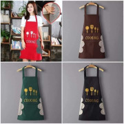Kitchen Household Cooking Apron Oil-proof Waterproof