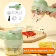 New 4 In 1 Multifunctional Electric Vegetable Cutter Slicer
