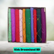 ৫ পিসের বক্স বেবি নকশী কাঁথা  ৩২/৩৬ ইঞ্চি সাইজ