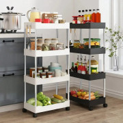 Multi Purpose Trolly Rack Multifunctional Movable Storage Cart